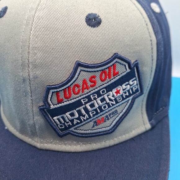 Lucas Oil Pro Motocross Championship Hat Baseball Cap Fitted XS/S AMA Pro - Picture 2 of 7
